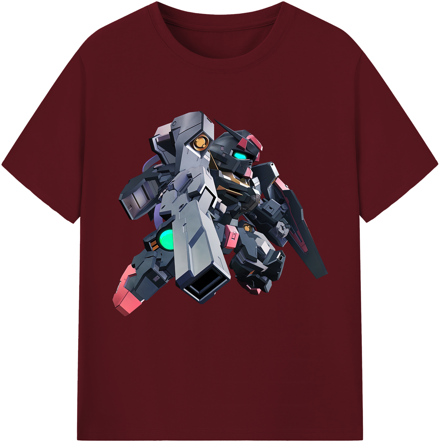 （画像用） 機動戦士ガンダム Mobile Suit Gundam 綿100％半袖Tシャツ（フロントプリント）